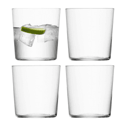 Image showing the Tumbler, Gio, Clear, 390ml, Set of 4 product.