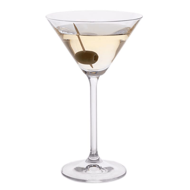Cocktail Hour Set of 3 Cocktail Glasses, Clear