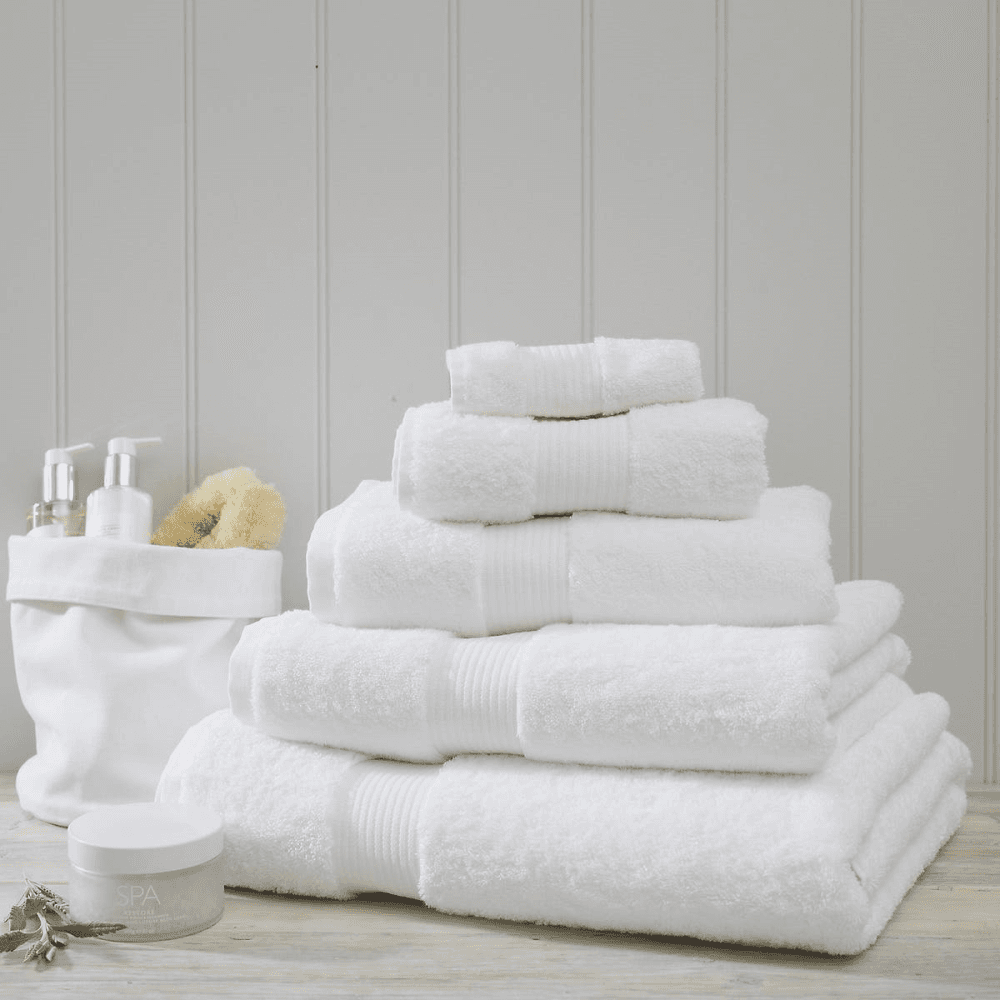 Hand Towel Hand Towel, Luxury Egyptian, White, White