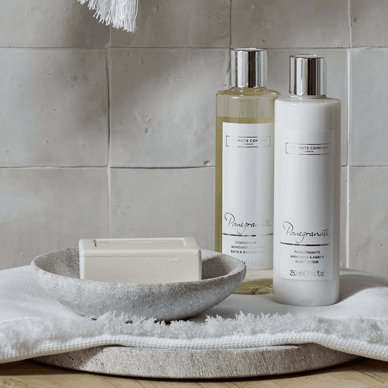 Sea Salt Bath & Body Set, White