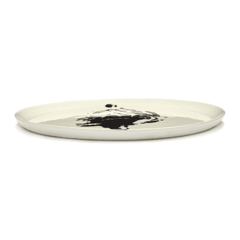 Image showing the Ottolenghi, Serving Platter, White and Black, White product.