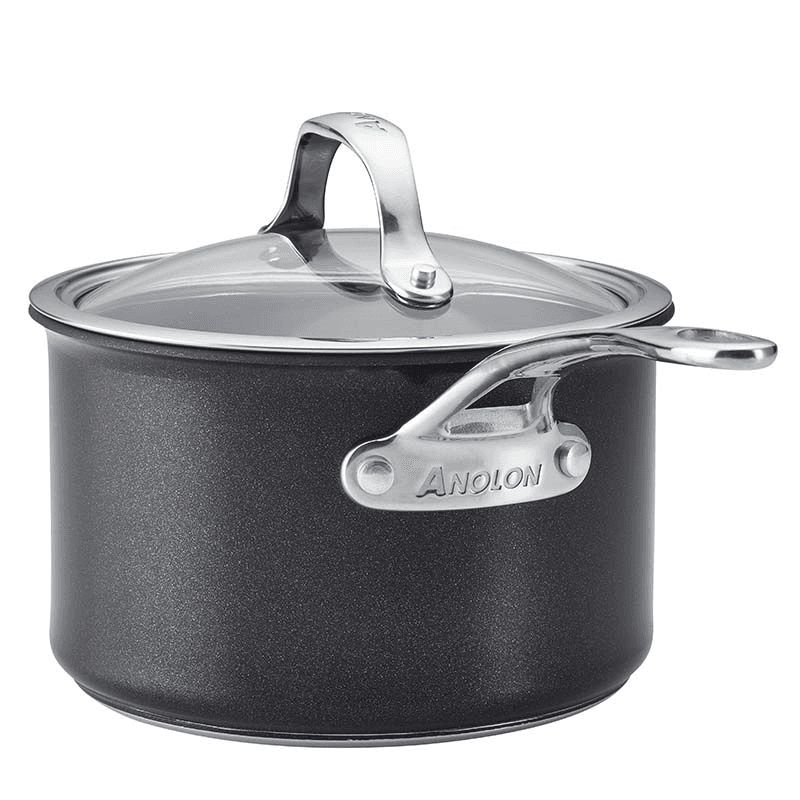 Anolon X Saucepan, 18cm, Black