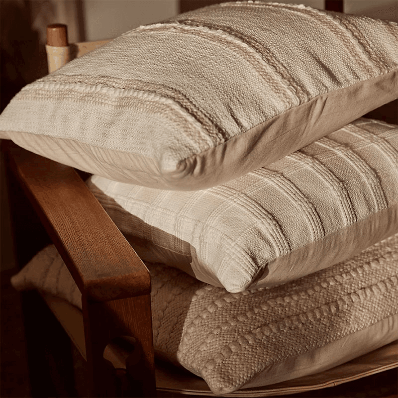 Brookby Cushion, 50 x 50cm, Natural