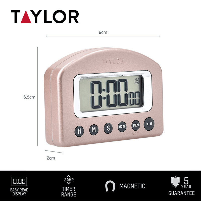 Weighing and Measuring Scale Set, Rose Gold
