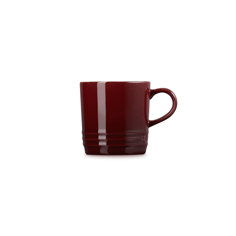 Stoneware Cappuccino Mug, 200ml, Garnet