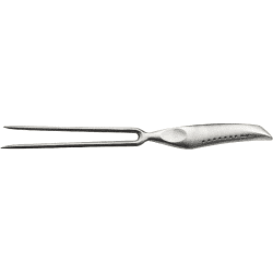 Image showing the Sai Carving Fork, Forged, Silver product.