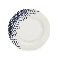 Image showing the Ink Blue Pollen Plate, D21.5cm product.
