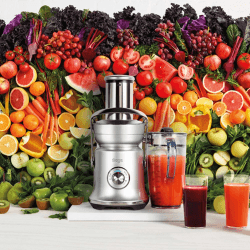 Image showing the The Nutri Juicer Cold XL Juicer, 2 litre, Stainless Steel product.