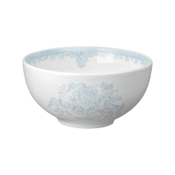 Image showing the Asiatic Pheasants Footed Bowl, D16cm, Blue product.