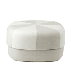 Image showing the Circus Pouf, H35 x D65cm, Sand product.