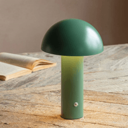 Image showing the Solana Dome LED Lamp, H25cm, Green product.