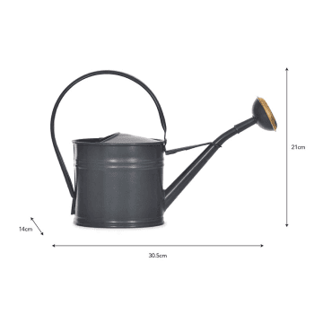 Image showing the Watering Can, 1.5L, Grey product.