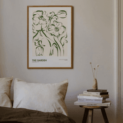Image showing the Frankie Penwill The Garden Print, 50 x 70cm product.