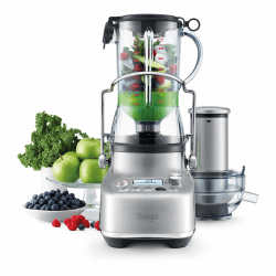 Image showing the The 3X Bluicer Pro Blender and juicer, 1.5 litre, Silver product.