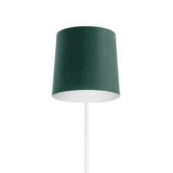 Image showing the Rise Wall Light L17 x D10 x H9.7cm Petrol Green, Petrol Green product.