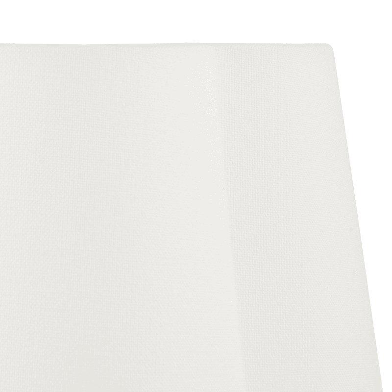 Posy Tapered Scalloped Shade, 30cm, White