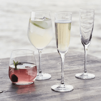 Image showing the Belgravia Set of 4 wine glasses, 480ml product.