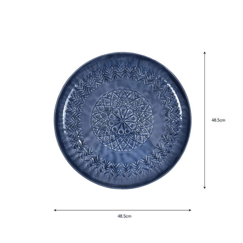 Fiskardo Tray, Blue