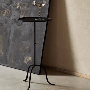 Image showing the Marton Side Table, H62cm, Black product.