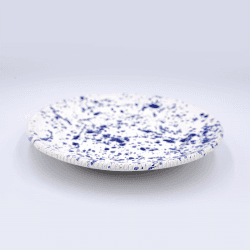 Image showing the Splatter Side Plate, D21cm, Blueberry product.