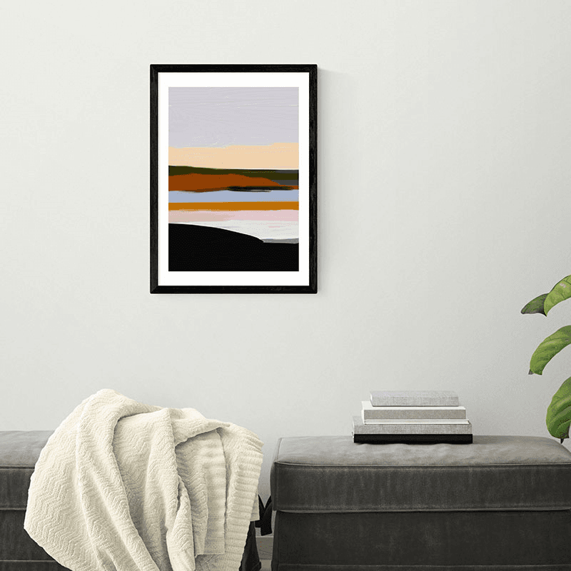 Ana Rut Bre Peaceful Calm of Evening I Framed Print, 63 x 45cm, Multi