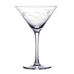 Image showing the Fern Set of 2 Martini Glasses, 142ml, Clear product.