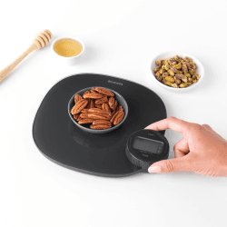 Image showing the Tasty+ WindUp Digital Kitchen Scales, Dark Grey product.