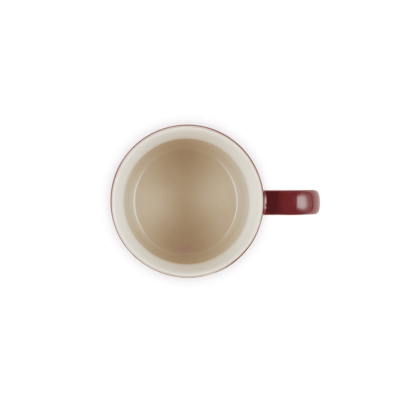 Stoneware Cappuccino Mug, 200ml, Garnet