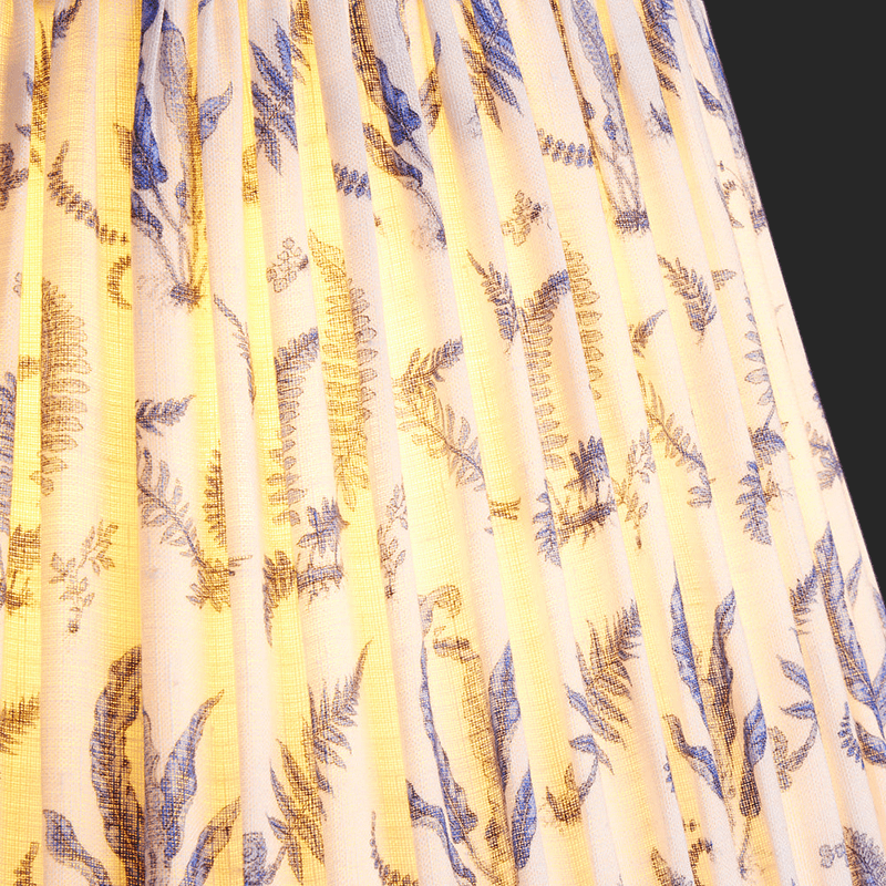Empire Straight Shade Ferns Linen By GP & J Baker, 30cm, Jubilee