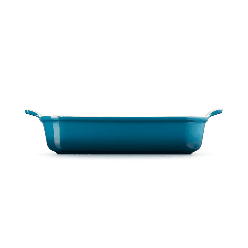 Stoneware Rectangular dish, 2.3L, Deep Teal