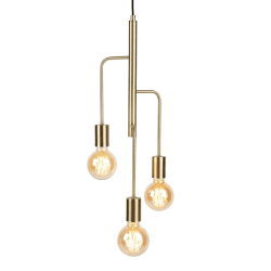 Image showing the Junction Chandelier, 60 cm, Brass product.
