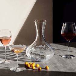 Image showing the Elegance Optic Pair of Cabernet Glasses, H25cm product.
