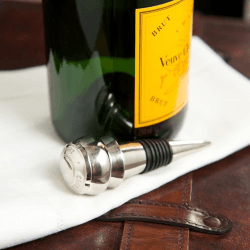 Image showing the Champagne cork wine bottle stop, Silver Plate product.