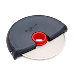 Image showing the Pizza disc Easy-clean pizza wheel, Grey/Red product.