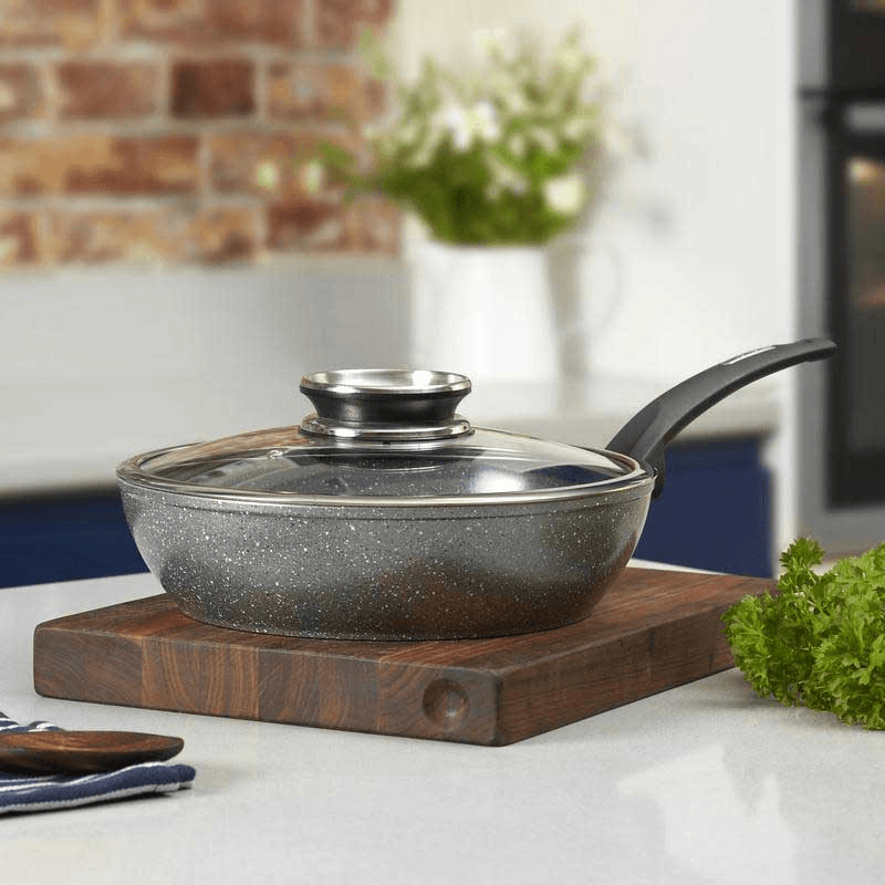 Cerastone Forged Multi Pan Set, 28cm, Grey