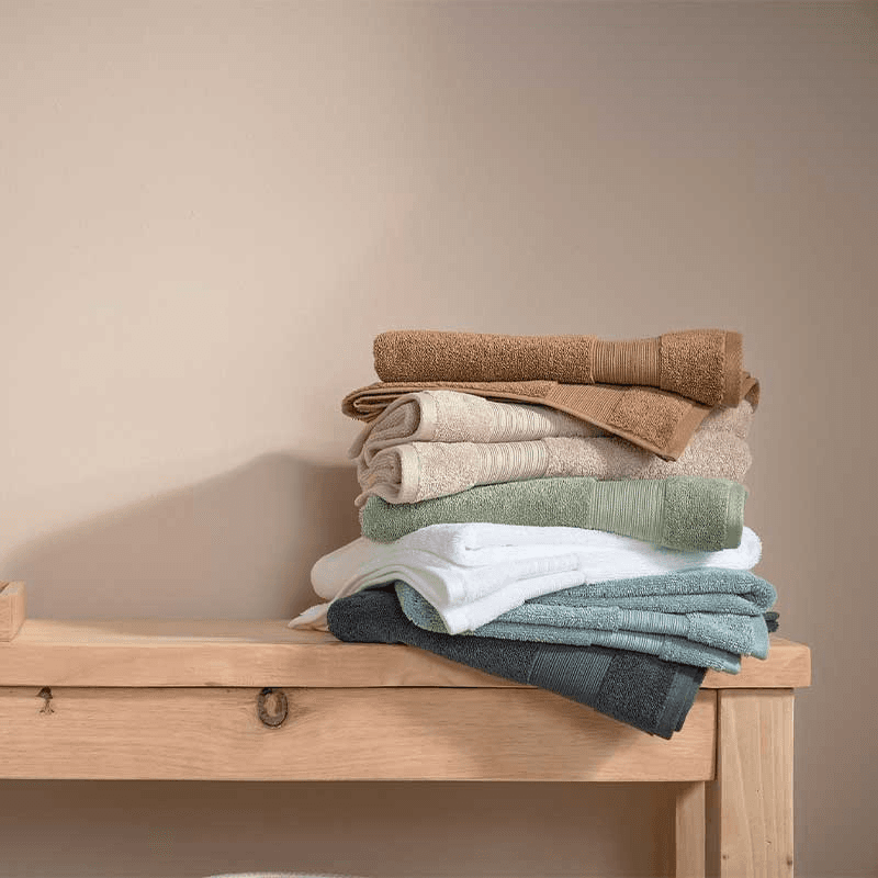 Organic Eco Twist Hand Towel, Thyme