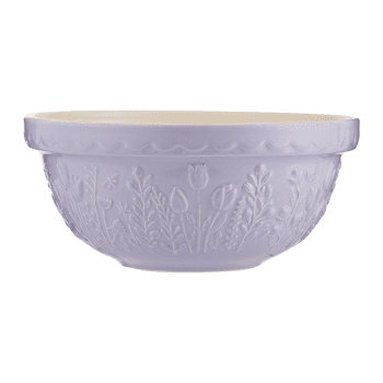 Image showing the In The Meadow Tulip Mixing Bowl, D24cm, Lilac product.