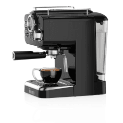 Image showing the Retro Espresso Machine, Black product.