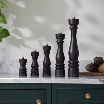 Image showing the London Salt & Pepper Mills, 220mm, Chocolate Wood product.