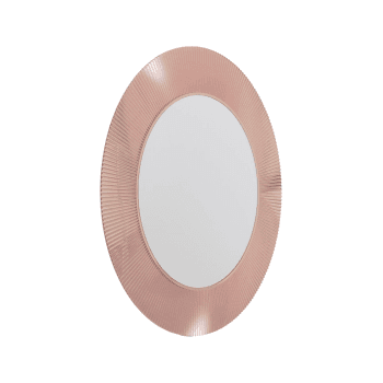 Image showing the All Saints, Wall Mirror, Pink, Pink product.