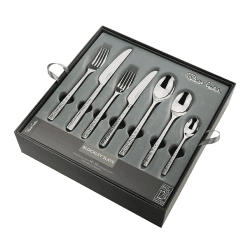 Image showing the Blockley Slate 84 Piece Cutlery Set, Stainless Steel product.