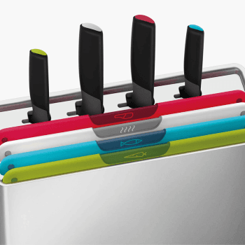 Image showing the Folio Icon Plus 8 Piece Knife & Board Set, Multi product.