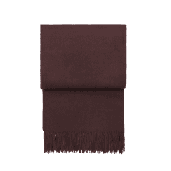 Image showing the Classic Plaid Throw, 130 x 200 cm, Plum product.
