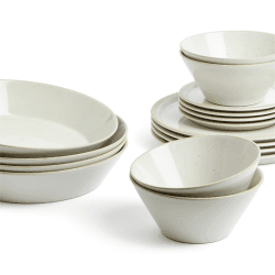 Image showing the Urban Dining 16 Piece Dinnerware Set, White product.