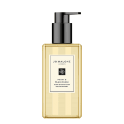 Image showing the Peony & Blush Suede Bath & Body Trio, Clear product.