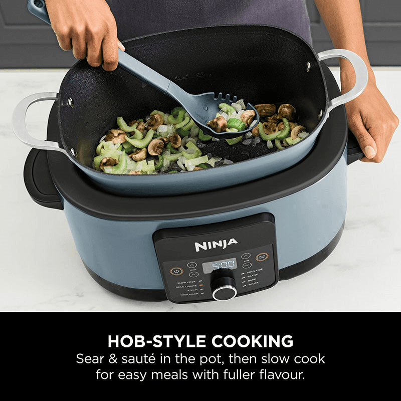 Foodi 8-in-1 Possible Cooker, 8L, Sea Salt Grey