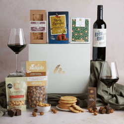 Image showing the Vegan Hamper with wine product.