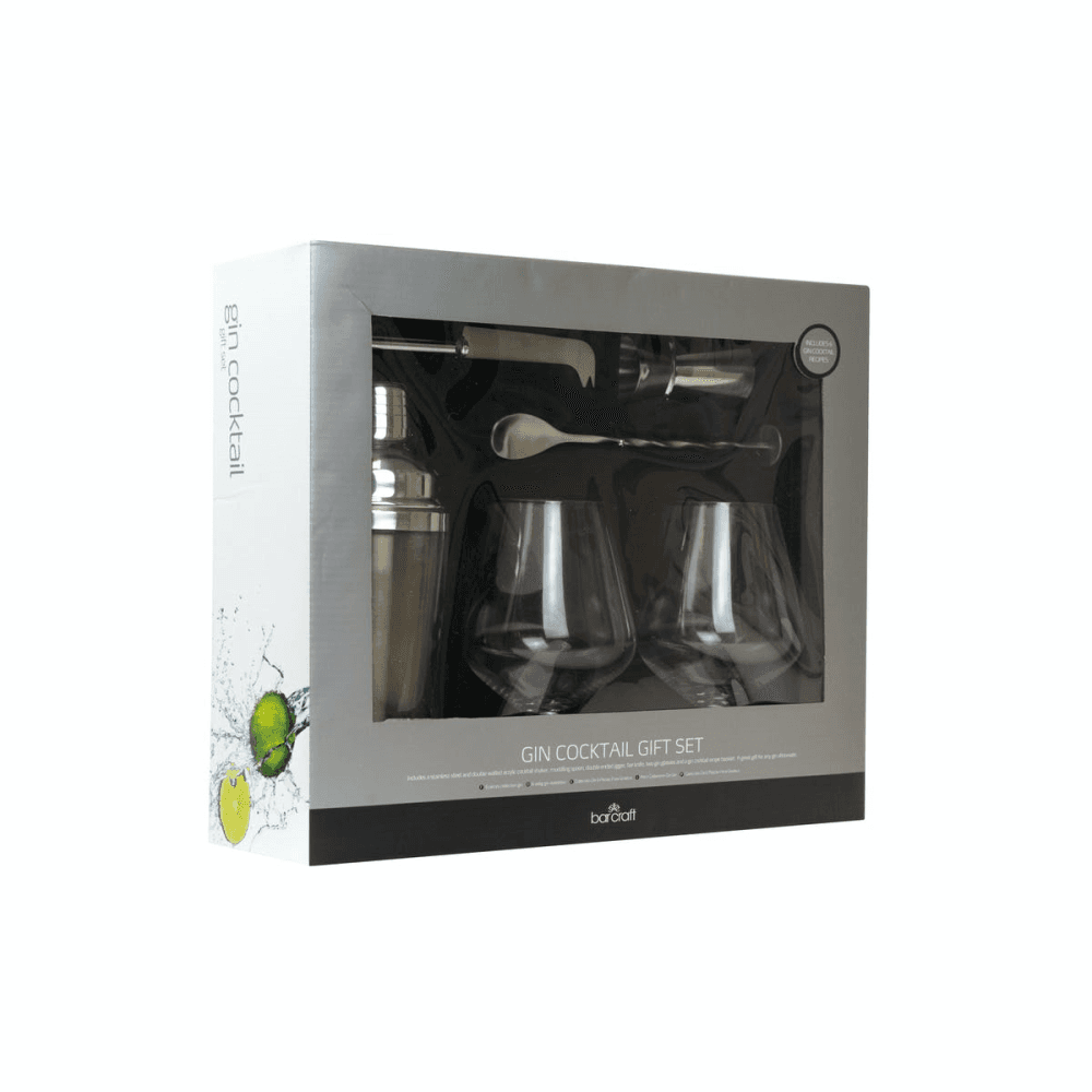 Gin Cocktail Gift Set, Stainless Steel