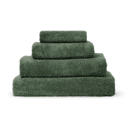 Image showing the Plain Organic Cotton Bath Towel, Elm Green product.