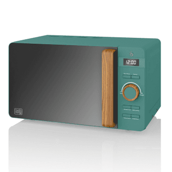 Image showing the Nordic Digital Microwave, Teal product.